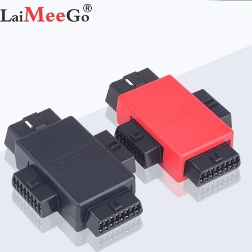 High quality OBD2 OBDII Full 16 Pin Male to 3 Female 1 to 3 OBD Cable Splitter Converter Adapter for Diagnostic Extender