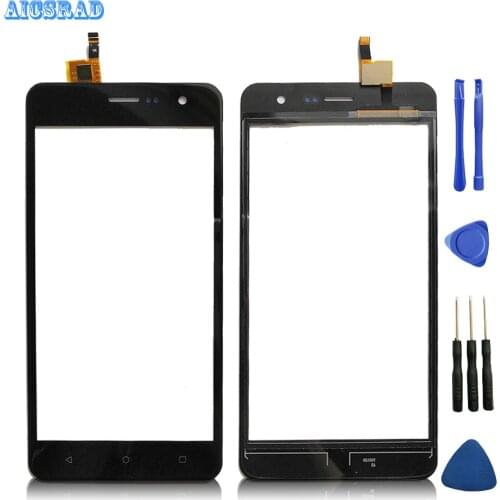 AICSRAD glass For Fly Champ FS529 FS 529 Touch Screen Lens Sensor 5inch Touch Panel Replacement Mobile Accessories no lcd +tools