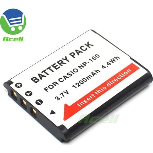 NP-160 Battery for CASIO EX-FC200S FC500S EX-Z2000 Z2300 Z3000 EX-ZR10 ZR15 ZR20 EX-ZR50 EX-ZR60 EX-ZR70 Camera Replace NP-110