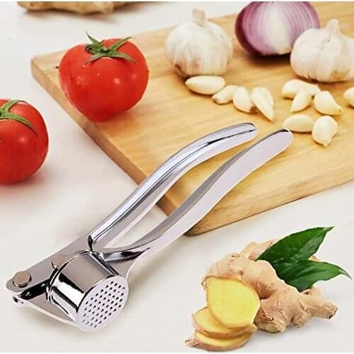 Rust Proof Garlic Press Mincer Kitchen Gadgets Professional Garlic Mincer & Ginger Press Design for More Garlic Paste