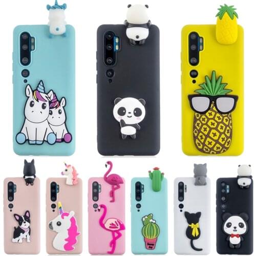 Mi Note 10 Lite Case 3D Case For Etui Xiaomi Mi Note 10 Case Xiomi Mi Note 10 lite Note10 Pro Fundas Soft Silicone Phone Cover