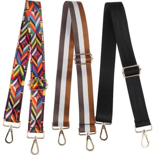 Colored Belt Bags Strap Accessories for Women PT girl Fashion Adjustable Shoulder Handbag Strap Decorative Accessories Bags