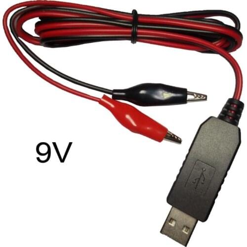 DC 5V USB to 6V 9V 12V Voltage Step Up Converter Cable Power Supply Adapter Cord