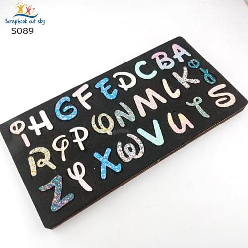 Letters S089 Muyu Wooden Mold Scrapbook Cutting Dies Suitable For Market General Machines