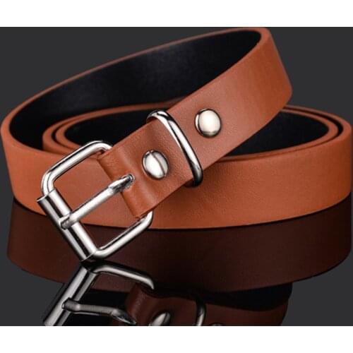 Good Qaulity Children Fashion Leather Belts For Boys Girls Kid Waist Strap Pu Waistband For Trousers Jeans Pants Adjustable Z30