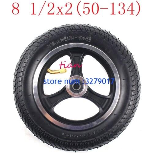 Free Shipping 8 1/2x2(50-134) Trye Wheel for Gas Scooter Electric Scooter Kid Gas/eletric Scooter, Pram Stroller