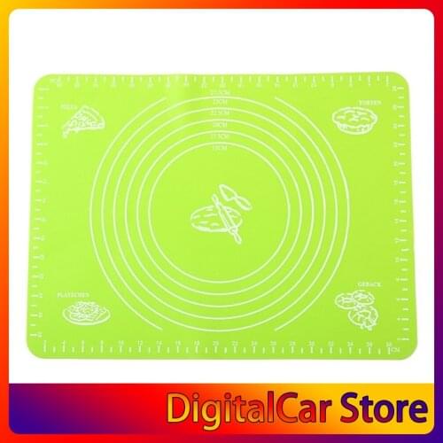 Kitchen Baking Cooking Tool Silicone Rolling Cut Mat Fondant Clay Pastry Icing Dough Cake Roll Mat Pad Bakeware Baking Tools