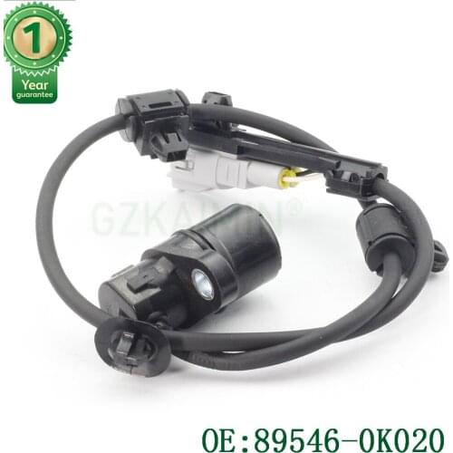 Set of 2 89546-0K020 &89545-0K020 Wheel Speed Sensor abs sesor REAR RH LH for 2007 for TOYOTA FORTUNER hilux K-M