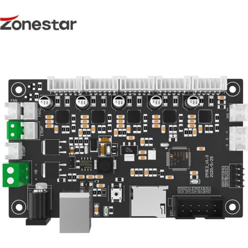 New Arrival Zonestar ZM3E2 32bits Reprap 3D Printer Highly Integrated All-in-One Mini Control board Controller Dual Extruder