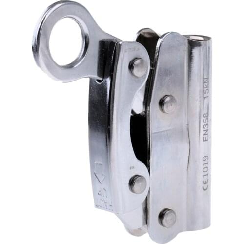 Rock Climbing Caving Rappelling Rescue Rope Grab Protecta Fits 12-16mm/0.47''-5/8'' Rope Climbing Accessories