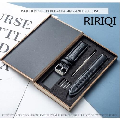 Watch Band Genuine Leather straps Watchbands12mm 13mm 14mm 17mm 18mm 19mm 20mm 22mm watch accessories belt strap + gift box