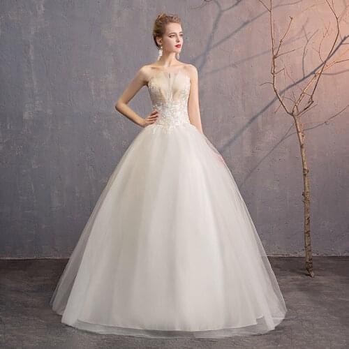 Wedding Dresses Backless A line Lace Flower Sweet Heart Fashion Sexy Bridal Dress