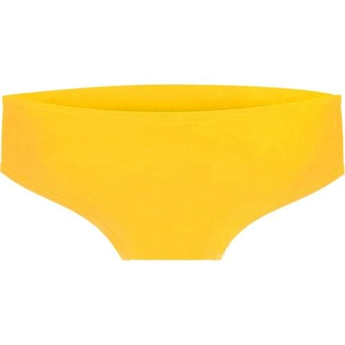 Elastic Leakproof Soft Non Toxic Middle Waist Silicone Waterproof Beach Women Panties Swimming Solid Practical Menstrual Period