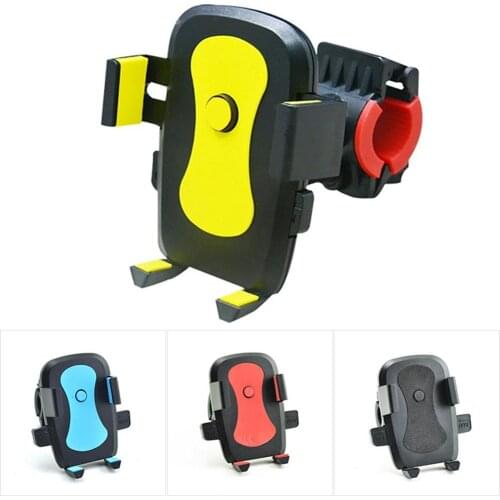 Bicycle Phone Holder for Mobile Phone GPS Universal Mobile Cell Phone Holder Bike Handlebar Clip Stand GPS Mount Bracket