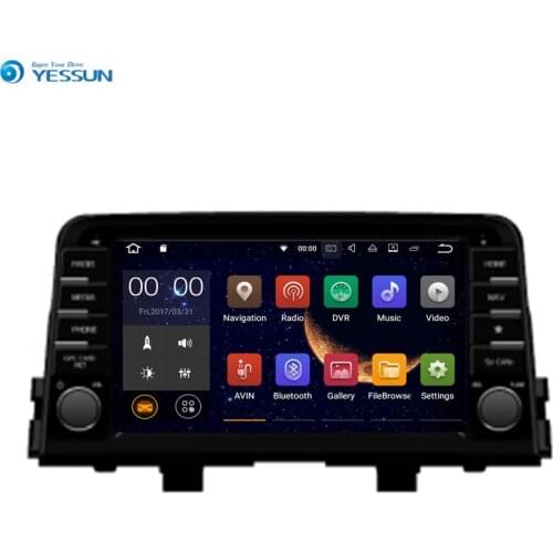 Yessun For KIA PICANTO / MORNING 2017 Android Multimedia Player System Car Radio Stereo GPS Navigation Audio Video
