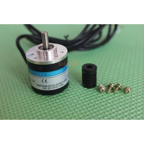 Encoder 600P/R Incremental Rotary Encoder AB phase encoder 6mm Shaft W coupling