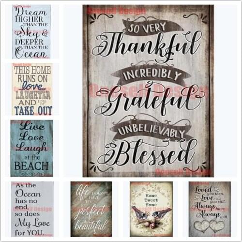 Thanksful 5d diamond painting full square/round rhinestone pictures new 5d diamond embroidery sale livingroom wall sticker