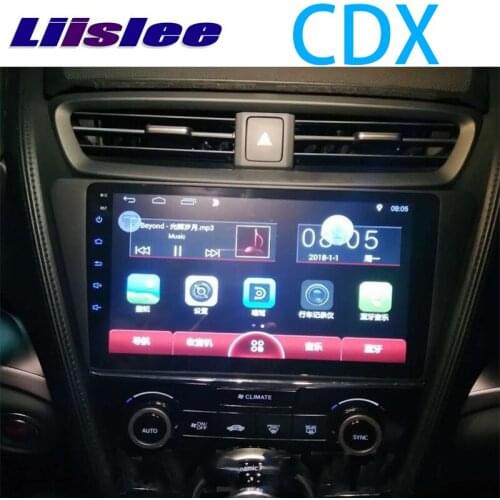 LiisLee Car Multimedia GPS Hi-Fi USB Audio Radio Stereo For Acura CDX 2016 2017 2018 2019 Android CarPlay Navigation NAVI