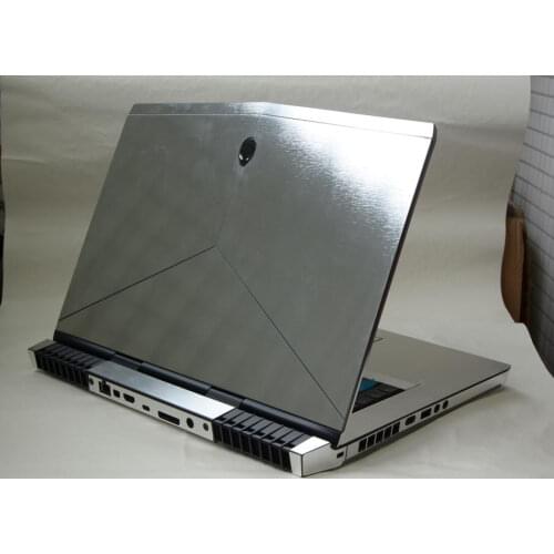 KH Laptop Brushed Glitter Sticker Skin Cover Protector for 2016 release Alienware 17 R4 ALW17C 17.3" with Tobii Eye Tracker