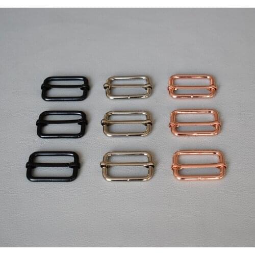 50 Pcs/Lot 30mm Zinc Alloy Slide Buckles for Handbag Purse Hardware Craft DIY Accessories High Quality Plated Metal Buckle