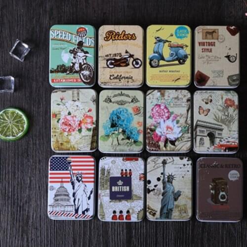 Fujifilm Multi-style mini box sealing fujifilm 3-inch Film photo box tinplate box for Film collection tin box Free shipping