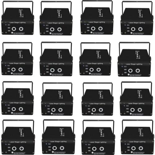 Mini RGB Disco Light DJ LED Laser Stage Projector Red Blue Green Lamp Wedding Birthday Party DJ Lamp With Remote Control light