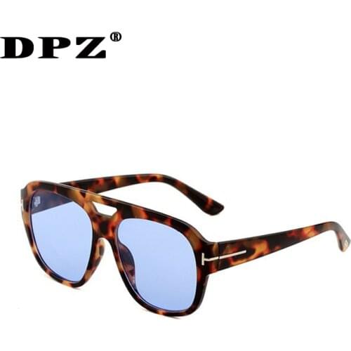 TOM ford oversized sunglasses women men black shades sexy gradient sunglasses luxury brand decoration UV400