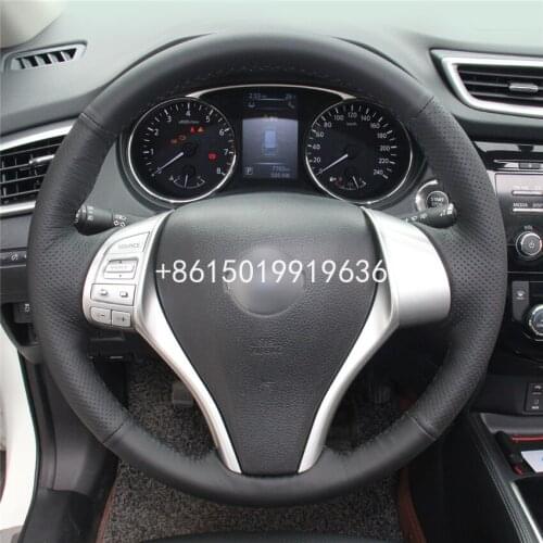 DIY Car Steering Wheel Cover Wrap Cover Car interior decoration For Nissan Teana 2013-2018 Altima 2013-2018