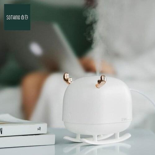 SOTHING DSHJ-H-009 260ML Deer Humidifier Light USB Night Light Home Air Humidifier Air Purifier Atmosphere Humidifier