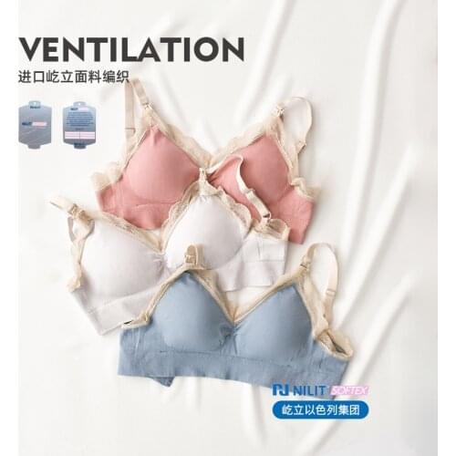 High quality maternity nursing bra pregnant women underwear maternity sets lace nursing bra