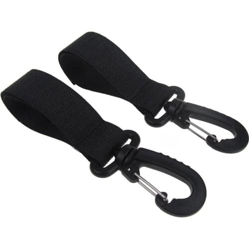 2pcs/Set Stroller Hooks Wheelchair Stroller Pram Carriage Bag Hanger Hook Baby Strollers Shopping Bag Clip Stroller Accessories