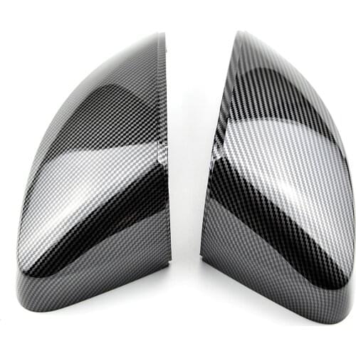 2pcs For Audi A3 S3 8V RS3 Car Rearview Mirror Covers Cap Shell Housing door side wing mirror covers Car Accessories