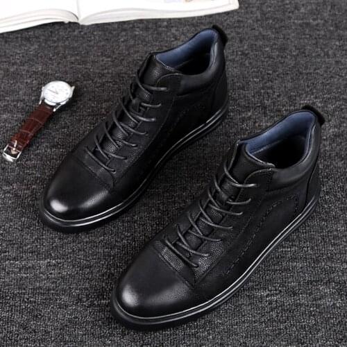 2020 winter new warm snow boots men plus velvet mens shoes outdoor cold boots waterproof mens boots high-top cotton boots