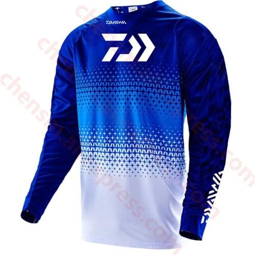2020 DAIWA Fishing Clothing Men Long Sleeve Anti-uv Ultrathin Sunscreen Breathable Coat Summer Fishing Shirt Size XS-5XL Jacket