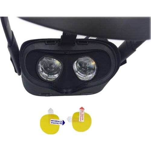 4Pcs/Set VR Accessories For Oculus Quest 2 Vr Glasses TPU Soft Film VR Lens Protector HD Film Anti-scratch For For Oculus Quest2