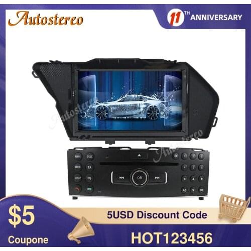 Android 10.0 4+64G Car Radio GPS Navigation Unit for Mercedes Benz GLK X204 GLK300 GLK350 Radio Recorder Multimedia Player Wifi