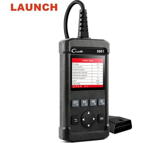LAUNCH CR5001 OBDII Automotive Scanner Multi-Language OBD2 Fault Code Reader ECU Live Data Read OBD2 Diagnostic Tool Free Update