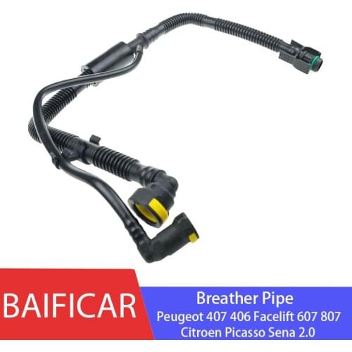 Baificar Brand Genuine Engine Crankcase Breather Pipes 192Y4 RFN For Peugeot 407 406 Facelift 607 807 Citroen Picasso Sena 2.0