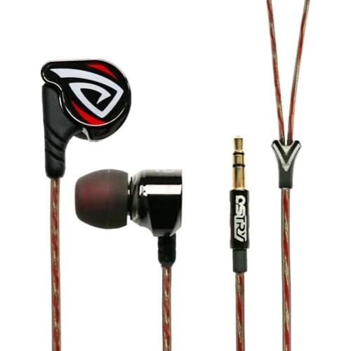 OSTRY KC06A KC06 A ( +OS100 OS200 OS300 ) Dynamic HIFI In-Ear Earphone Process of Vacuum Coating