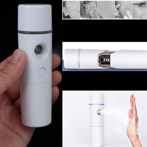 Mini 15ml Face Spray Beauty Instruments Portable Nano Mist Sprayer Facial Body Nebulizer Steamer Moisturizing Skin Care