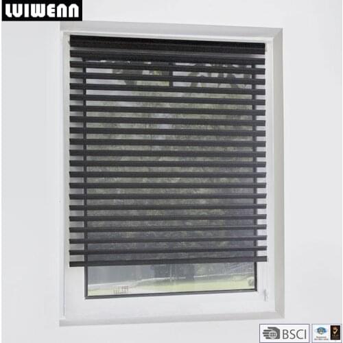 Fashion design customized Mini roller blinds free of drill whole easy install with shangrila fabric