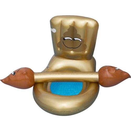 Inflatable Double Canoe Swimming Float Ball Pool Water Game Unicorn Swimming Circle Adult Children Water Festival Party Toy