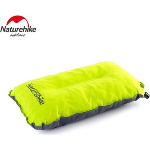 Naturehike Automatic Self Inflatable Air Pillows Compressed Non-slip Portable Outdoor Camping Hiking Travelmate NH17A001-L