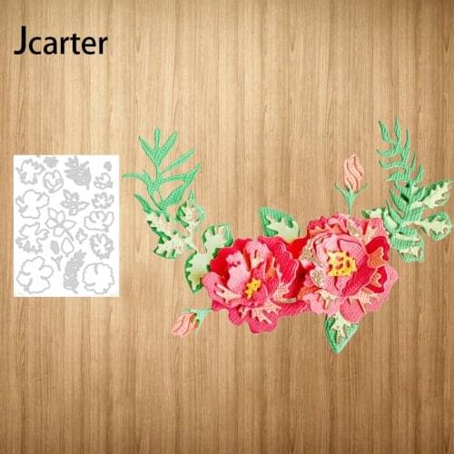 2021 New Flowers Leaves Metal Cutting Dies Shape for Scrapbooking Craft Die Cut Stencil Card Make Mould Sheet Decoration Design