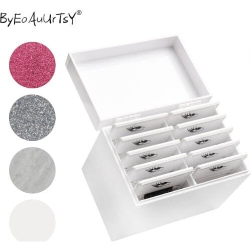 10 Layers Pallet Lash Holder Individual lash Volume Display Stand Eyelashes Storage Box Tools For Eyelash Extension Tool