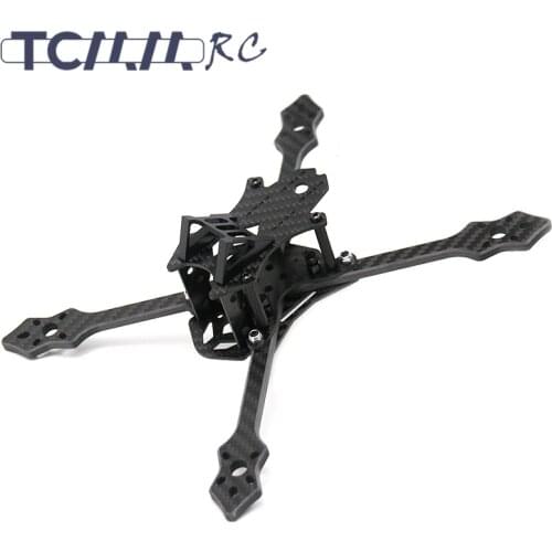 TCMMRC FPV Drone Frame Blackbird 210N/210S 210mm Normal X FPV Racing RC Drone Frame Kit 5mm Arm Carbon Fiber