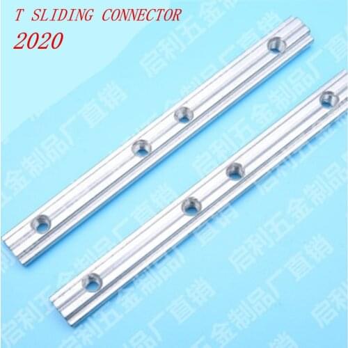 10PCS Link Connector Joint Aluminum Profile Length Extension Zinc Plated Fastener for 2020 Aluminum Profile