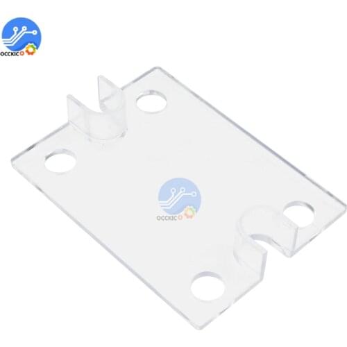 SSR Solid State Relay Cover Acrylic Case Transparent SSR Protection Cover