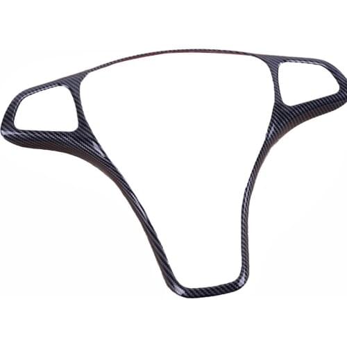 Car Steering Wheel Decoration Cover Trim Frame Sticker Fit For Mercedes Benz W205 W213 X253 E C GLC-Class.Car Accessories