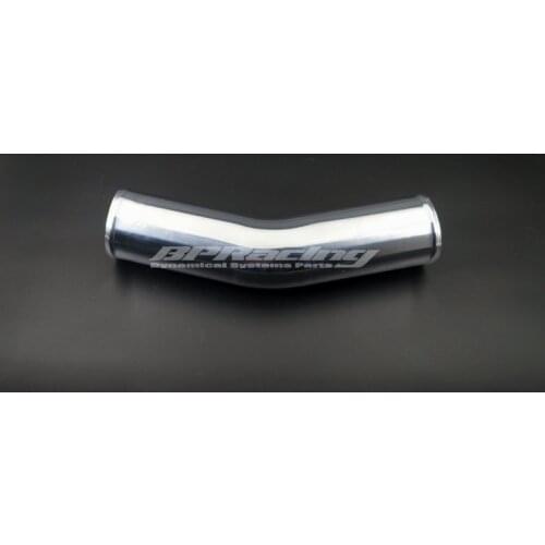 2.36" Inch /60mm OD /25 Degree /Universal Polished DIY aluminum pipe / air intake pipe/6061-T6 aluminum/Can be welded